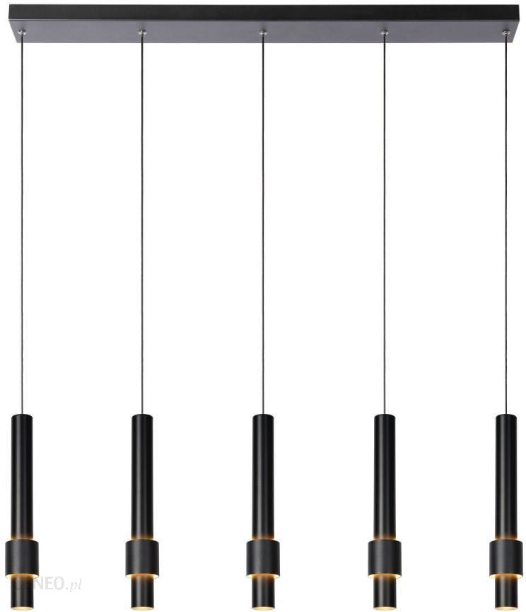 i-lucide-delighting-poland-sp-z-o-o-lucide-lampa-wiszaca-led-margary-5x-4-2w-460lm-2700k-21w-2300lm-czarna-24402-30-30-244023030